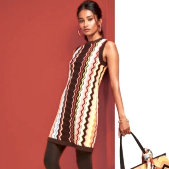 Missoni FOR TARGET Zig Zag Dress L NWT - Picture 7 of 14